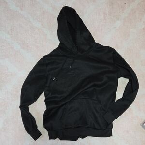 Black Hoodie with Front Pocket